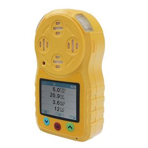 Factory Direct Industrial 4-in-1 Handheld Gas Detector IP66 High Accuracy Detects Sulfide Carbon Monoxide - Product Image 1