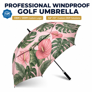 Heavy Duty Golf <b>Umbrella</b> <b>Large</b> 50+ UV Protection Water Repellent <b>Umbrella</b> for Men Women Outdoor Rainy Day Activities - Product Image 1
