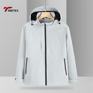 TIMETEX petite <span class=keywords><strong>veste</strong></span> coupe-vent en gros 1 couche avec fermeture éclair imperméable <span class=keywords><strong>veste</strong></span> d'extérieur imperméable - Product Image 5