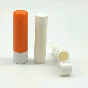 Cilindro de contenedor de bálsamo labial de plástico vacío blanco para tratamiento de superficie de serigrafía de cosméticos - Product Image 5