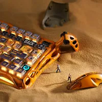 GravaStar Mercury K1 Pro - Fournisseur Officiel - Cadre en Aluminium Doré 75% - Batterie 8000mAh - Gasket Gear