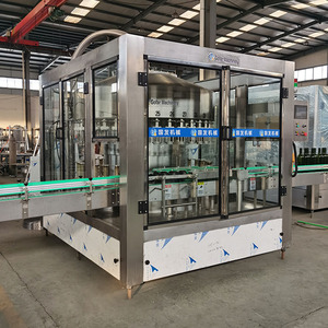 Đầy đủ tự động lấp lánh rượu sâm banh chai điền máy đóng chai dây chuyền sản xuất nút chai - Product Image 6