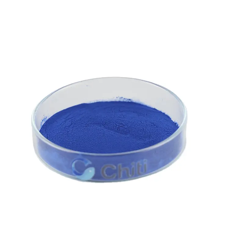 Chiti spiruline bleu Santé Supplément E18 Organique Phycocyanine Bleu Spiruline Poudre