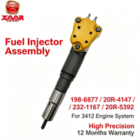 Conjunto de Inyectores de Combustible 198-6877 20R-4147 232-1167 20R-5392 para Sistema de Motor 3412