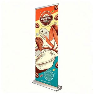 Soporte Retráctil de Aluminio Ligero para Pancartas Publicitarias, Modelo 80 x 200, para Eventos y Promociones, Marca Jiangsu, Venta al Por Mayor - Product Image 1