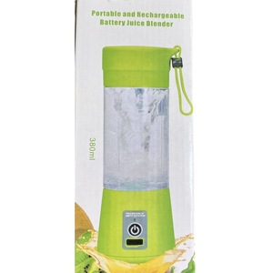 Otra licuadora portátil recargable con 6 cuchillas, mini exprimidor eléctrico tipo vórtice para uso doméstico, vaso para jugos - Product Image 5