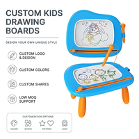 Table à Dessin Multifonctionnelle pour Enfants OEM ODM avec Tableau Noir et Blanc, Chaise et Rangement pour Jouets