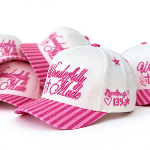 Gorra Personalizada de 5 Paneles con Diseño 'Jesus Saves I Spend', Gorra Retro de Algodón con Cierre a Presión y Visera Ondulada 'God Is Good' - Product Image 4