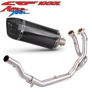 Système d'échappement CRF1000L pour Honda CRF1000-L Africa Twin / Adventure Sports 2016-2019, échappements de moto, collecteurs, <span class=keywords><strong>tube</strong></span>, silencieux - Product Image 4