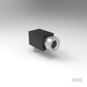 ช่องเสียบหูฟัง XKB Connection PJ-210A ขนาด 2.5 มม. แบบ 3 ขา แบบ Through Hole 30V 500mA มาตรฐาน ROHS สำหรับอุปกรณ์เสียง PCB - Product Image 3