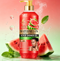 Gel Douche Éclaircissant et Hydratant à la Pastèque et aux Extraits Naturels