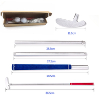Vente en gros de haute qualité CNC fraisé placage deux côtés enfants Mini Golf Putter