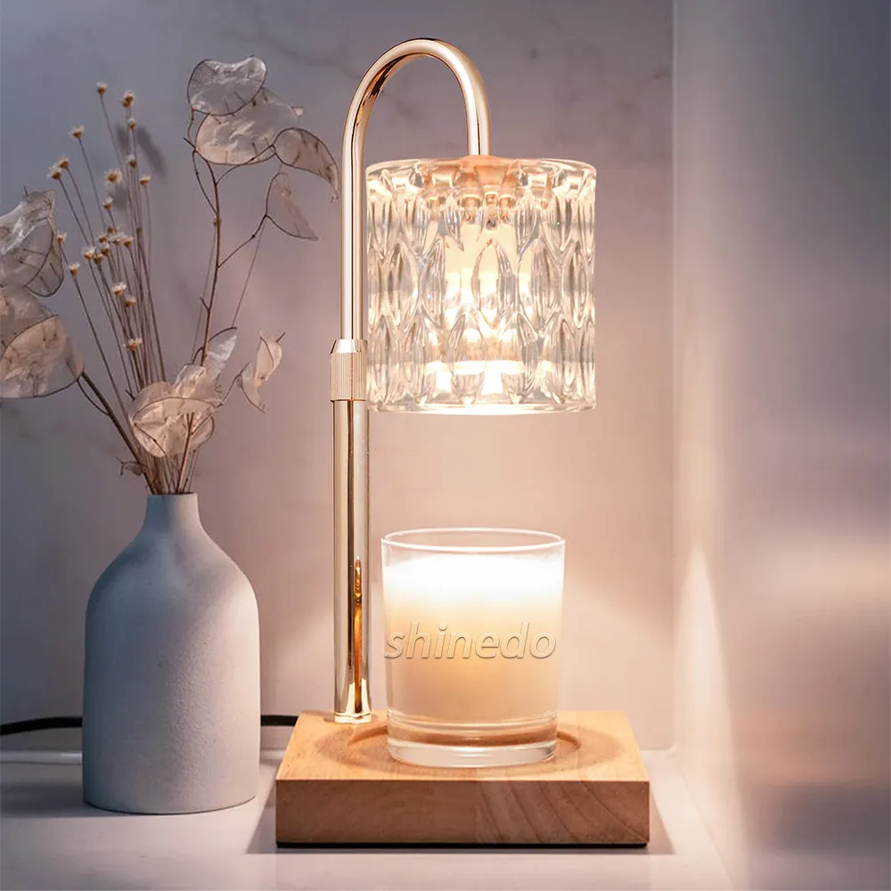 Lampade Creative per aromaterapia lampade elettriche profumo scalda candele a cera luce fondente decorazione per la casa luce notturna lampada da tavolo