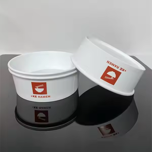 Gratis Monster Aangepaste Inductie Koken Bio-Afbreekbare Verwarming Papier Kom Ronde Wit Papier Kom Inductie Ramen Container - Product Image 2