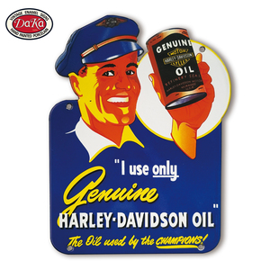 Vintage descuento amarillo <span class=keywords><strong>Conoco</strong></span> hombre gasolina Motor Oil Company superventas al por mayor esmalte porcelana signos - Product Image 5