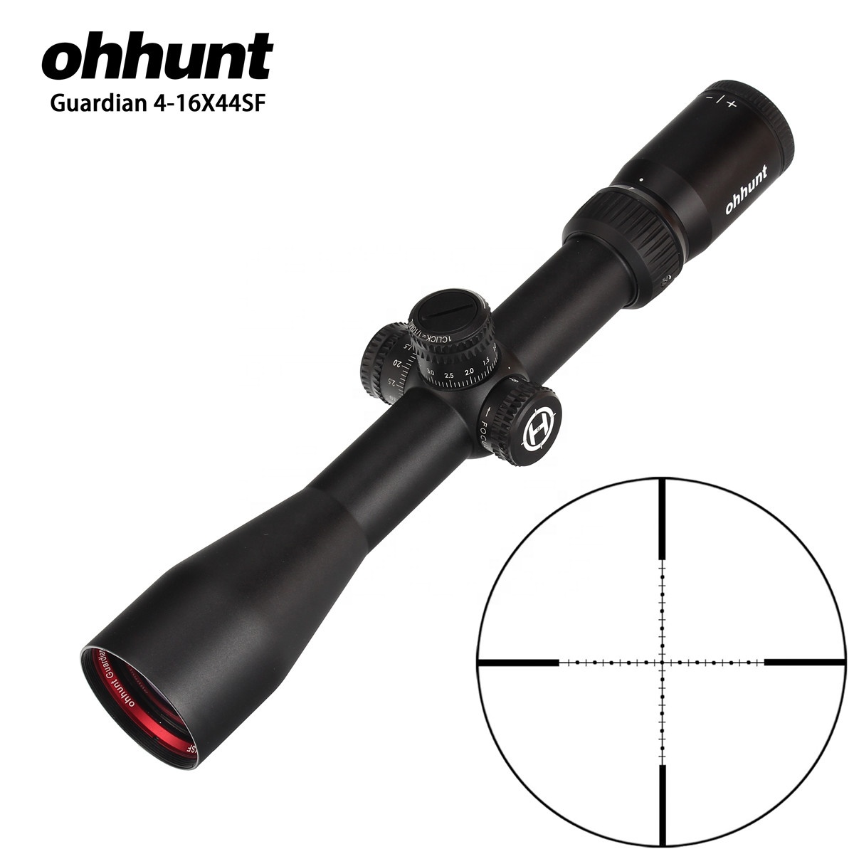 Ohhunt Guardian 4-16x44 SF оптический прицел боковой Параллакс охотничий прицел с сеткой Mil Dot тактический прицел