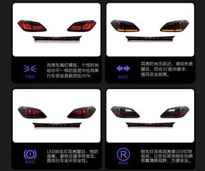 WELIFTRICH Newest Wholesale Price Led Taillight Assembly for Lexus RX 2009-2015 <b>plug</b> and play - Product Image 4