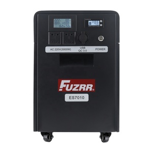 สถานีไฟฟ้าพกพา FUZRR ES7010 3000W ระบายความร้อนด้วยอากาศ สำหรับใช้งานกลางแจ้ง ความจุ 4.3KWH ใช้ในกรณีฉุกเฉิน แบตเตอรี่ในตัว AC 220V 50Hz น้ำหนัก 45 กก. - Product Image 5