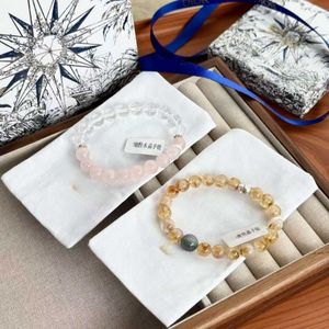 Healing Crystal Beaded Bracelet Clear Quartz Accent Minimalist Gemstone Jewelry Crystal Bracelet Set Gifts for Her Daily Wear - Product Image 5