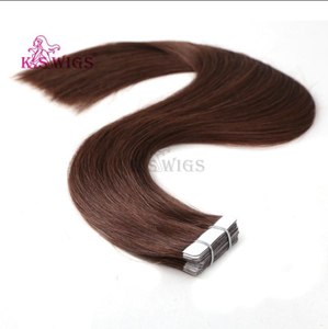 Extensions de cheveux classiques à bandes adhésives, cheveux humains vierges Remy, USA Walker Tape, hypoallergéniques, imperméables, plusieurs couleurs, largeur personnalisée 12-40 - Product Image 1