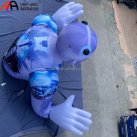 Modelo de Persona Tecnológica Inflable Gigante, Robot Humanoide Futurista para Eventos de Ciencia Ficción, Publicidad, Decoración de Escenarios