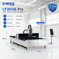 Machine de découpe laser à fibre CNC GWEIKE 1500W pour la découpe de tôles en acier inoxydable, acier au carbone et aluminium de 1 mm à 10 mm