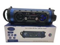 Sistema de Altavoces de Sonido Envolvente para Karaoke de 10w, Sistema de Altavoces para Fiestas, Baile, DJ, con Batería Integrada, Reproductor de MP3 y Radio FM