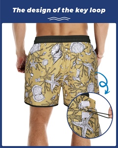 Usine <span class=keywords><strong>de</strong></span> shorts <span class=keywords><strong>de</strong></span> plage vintage pour hommes sur mesure avec possibilité d'échantillonnage en interne et <span class=keywords><strong>de</strong></span> production en gros - Product Image 2