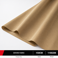 Tissu Oxford imperméable de qualité supérieure, 100 % polyester, enduit PU, pour tentes, couleurs et largeurs personnalisées, tissu d'extérieur