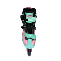 Patins à roulettes réglables à roues alignées Chaussures clignotantes pour enfants Garçons Filles