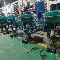 Vanne de régulation à soufflet à membrane pneumatique CF8M Classe 300 DN25 à égalisation de pression, Classe VI, Vente directe usine
