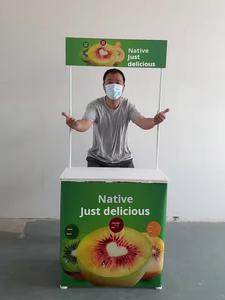 ชั้นวางของพลาสติกแบบพับเก็บได้แบบพกพาทันสมัยสำหรับการโฆษณาโลโก้ออกแบบได้ตามต้องการ - Product Image 5