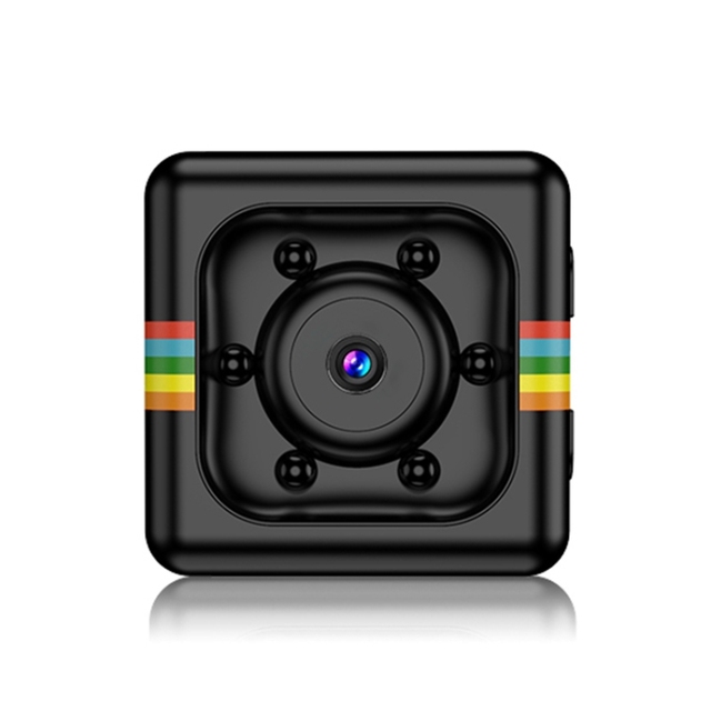 Factory Price SQ11 Mini DV HD 1080P 6 LEDs Sport Recorder Camera Support Monitor Detection & IR Night Vision & TF Card