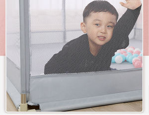 Design moderno pieghevole Playard in plastica trasparente per bambini per giochi interni ed esterni sicuri per neonati e bambini piccoli