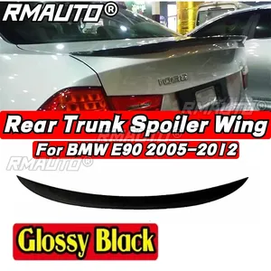 For BMW 3 Series E90 M3 2006-2011 M3 328i 2005-2012 <b>Rear</b> <b>Spoiler</b> Wing Body Kit Car <b>Rear</b> Trunk <b>Spoiler</b> Car Accessories - Product Image 1