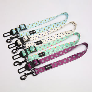 Cinturón de seguridad de coche de plomo de seguridad para mascotas de diseño personalizado cinturón de seguridad de perro de metal ajustable de boda de alta calidad - Product Image 3