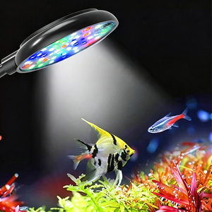 Lampu LED Akuarium USB Modern Spektrum Penuh, Kecerahan Dapat Diatur, Bentuk Bulat, untuk Tangki Ikan Kecil dan Pertumbuhan Tanaman Akuatik - Product Image 3