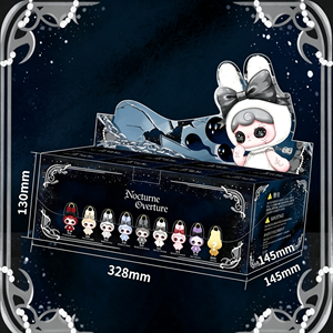YUNA Nocturne Overture Series Blind Box 8 figurines régulières et 1 figurine cachée en PVC avec yeux scintillants pour collectionneurs de 14 ans et plus – Cadeau - Product Image 1