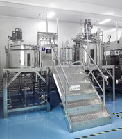 Équipement cosmétique : Machine et ligne de production de dentifrice – Homogénéisateur sous vide efficace pour la fabrication de dentifrice