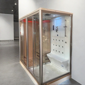 <span class=keywords><strong>Salle</strong></span> <span class=keywords><strong>de</strong></span> <span class=keywords><strong>douche</strong></span> à vapeur sèche et humide intérieure à succès, combinaison <span class=keywords><strong>de</strong></span> <span class=keywords><strong>salle</strong></span> <span class=keywords><strong>de</strong></span> sauna <span class=keywords><strong>en</strong></span> verre, <span class=keywords><strong>douche</strong></span> à vapeur traditionnelle, poêle à bois, <span class=keywords><strong>salle</strong></span> <span class=keywords><strong>de</strong></span> sauna <span class=keywords><strong>en</strong></span> bois - Product Image 2