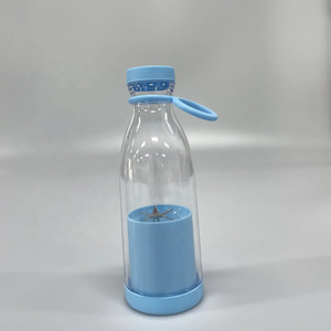 Mini-presse-agrumes électrique portable 420 ml avec USB, vitesse variable, mixeur domestique à 6 lames pour jus de fruits frais - Product Image 5