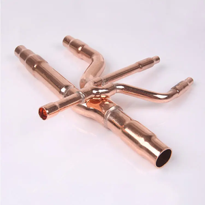 CE chứng nhận điều hòa không khí chi nhánh khớp phân tán Ống refnet Đồng VRF phụ kiện đường ống điều hòa không khí VRF <span class=keywords><strong>Y</strong></span> chi nhánh - Product Image 2