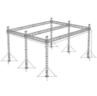 Estructura de Aluminio de Alta Calidad para Escenarios al Aire Libre, Pantallas LED, Conciertos y Eventos