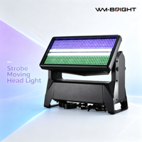IP65 Outdoor 1500W LED Strobe Moving Head Light für DJ-Beleuchtung, Partybeleuchtung, Bühnenbeleuchtung