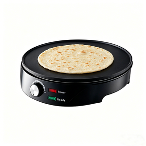 Crêpières et gaufriers électriques avec plaque antiadhésive facile à nettoyer, machine à crêpes automatique pour la cuisine à domicile - Product Image 3