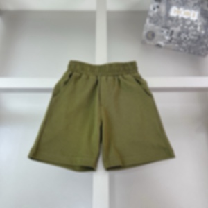 Nouvel ensemble <span class=keywords><strong>de</strong></span> vêtements en coton pour enfants, col perlé, <span class=keywords><strong>pantalon</strong></span> d'été à manches courtes, style sport, motif color block - Product Image 4