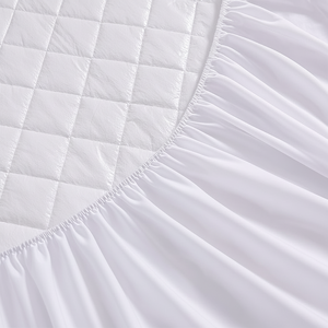 Protector de Colchón Acolchado de Jacquard Transpirable, de Poliéster/Algodón, Impermeable, Hipoalergénico y Lavable a Máquina - Product Image 1