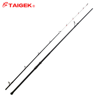 TAIGEK personnalisé 2 pièces puissance lourde super dur pêche à la traîne surfcasting casting cannes à pêche surf