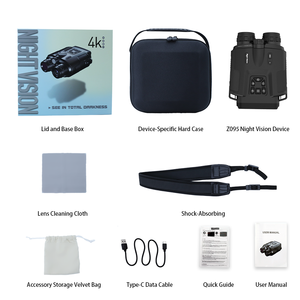 <span class=keywords><strong>Binoculares</strong></span> de <span class=keywords><strong>Visión</strong></span> <span class=keywords><strong>Nocturna</strong></span> Z095 4K de Última Tendencia, Dispositivo de <span class=keywords><strong>Visión</strong></span> <span class=keywords><strong>Nocturna</strong></span> Infrarroja de Estilo Viral con Zoom de Largo Alcance para Exteriores y Caza - Product Image 6