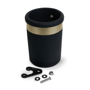 อุปกรณ์เสริมในการดัดแปลงรถจักรยานยนต์ขาตั้งแบบสามเหลี่ยมสำหรับมือจับที่วางแก้วอลูมิเนียมอัลลอยซิลิโคนสำหรับฮอนด้า - Product Image 2